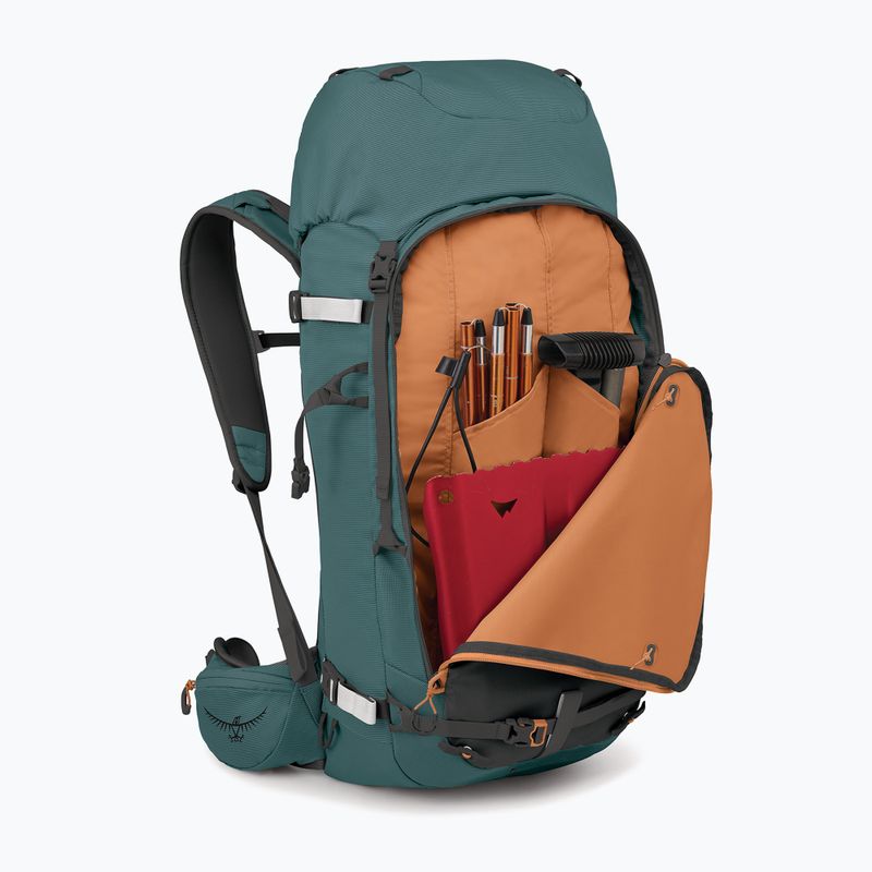 Skialpový batoh Osprey Soelden 45 l cascade blue/raven black 4