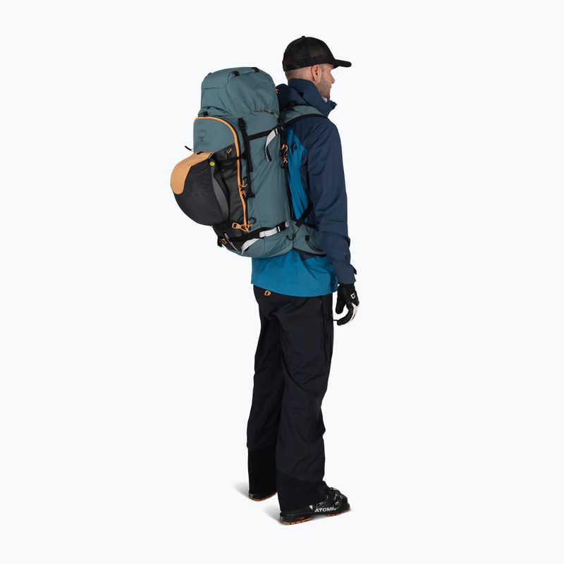 Skialpový batoh Osprey Soelden 45 l cascade blue/raven black 8