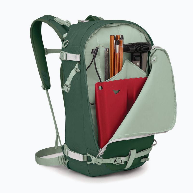 Dámsky skialpový batoh Osprey Sopris 25 l tundra green/green canopy 5