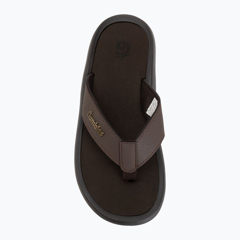 Žabky Gumbies Noosa brown 5