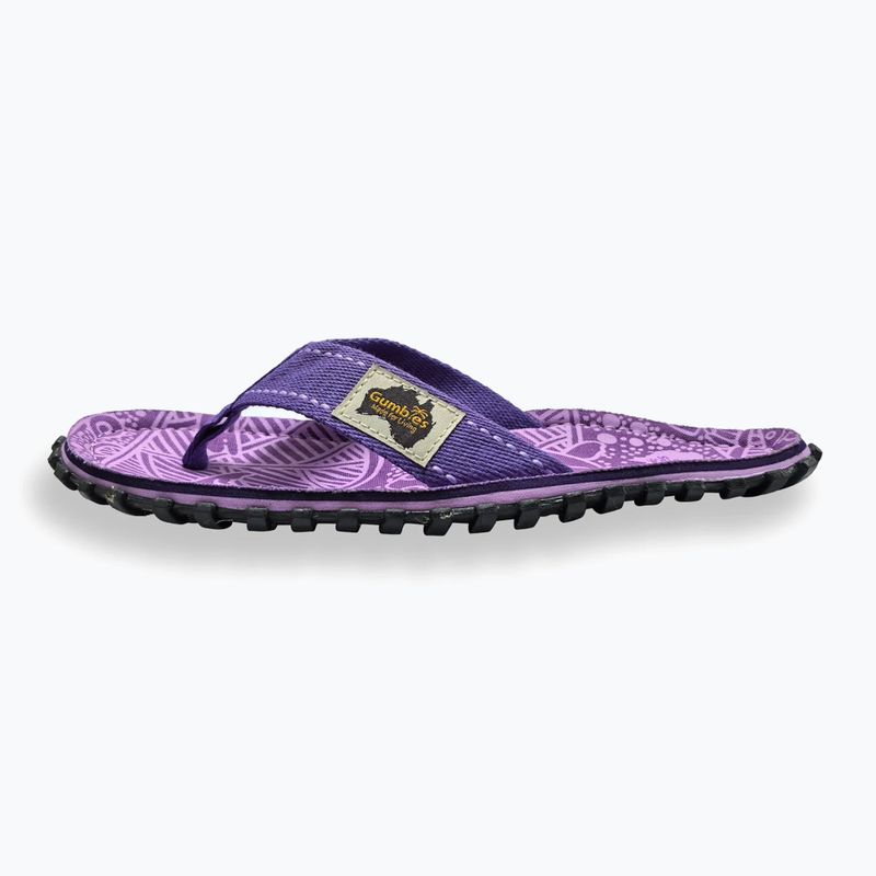 Žabky Gumbies Islander purple signature 2