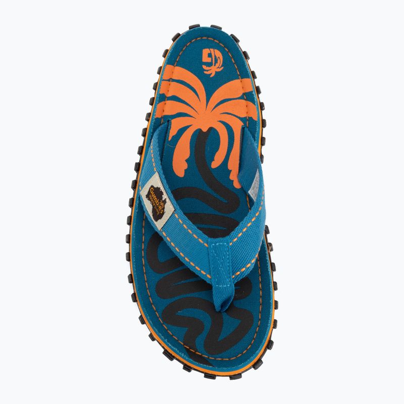 Žabky Gumbies Islander blue palmetto 5