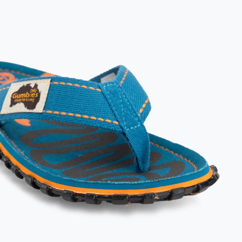 Žabky Gumbies Islander blue palmetto 7