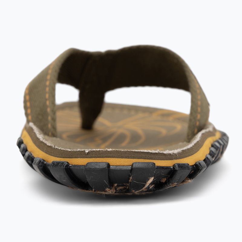 Žabky Gumbies Islander palm leaf khaki 6