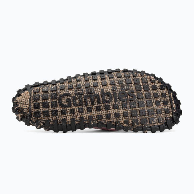 Žabky Gumbies Islander palm leaf pink 4