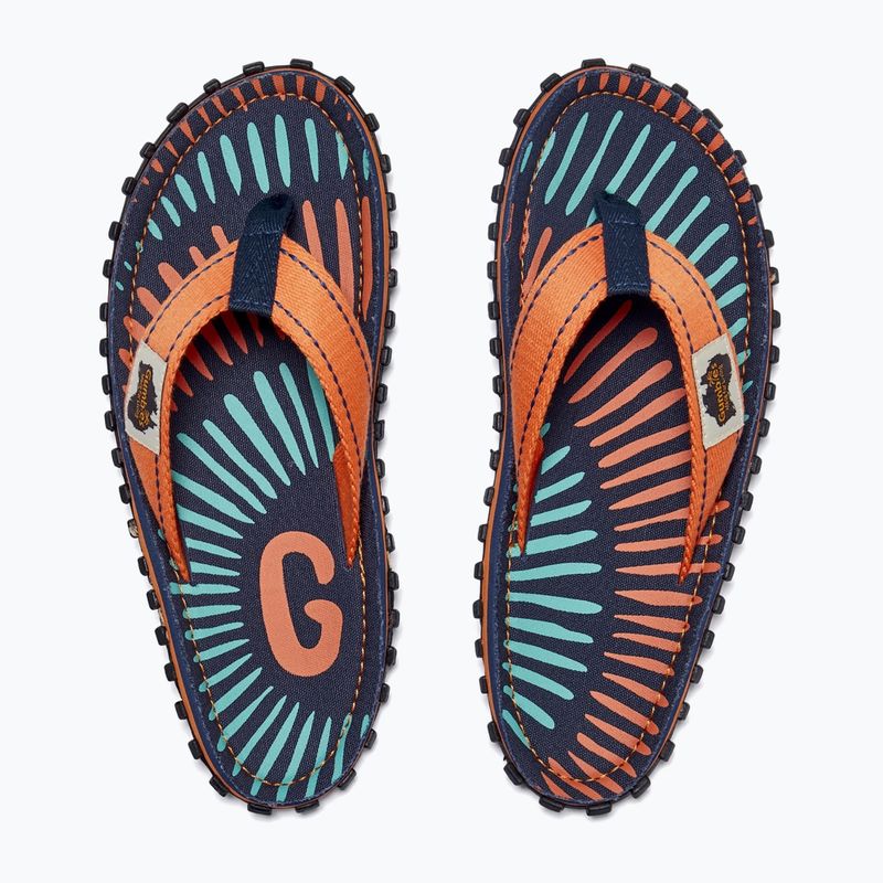 Žabky Gumbies Islander tangerine burst 4