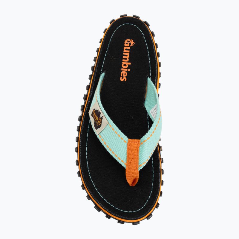 Žabky Gumbies Islander tricolor black 5