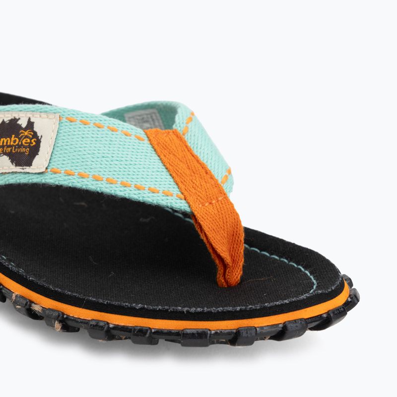 Žabky Gumbies Islander tricolor black 7