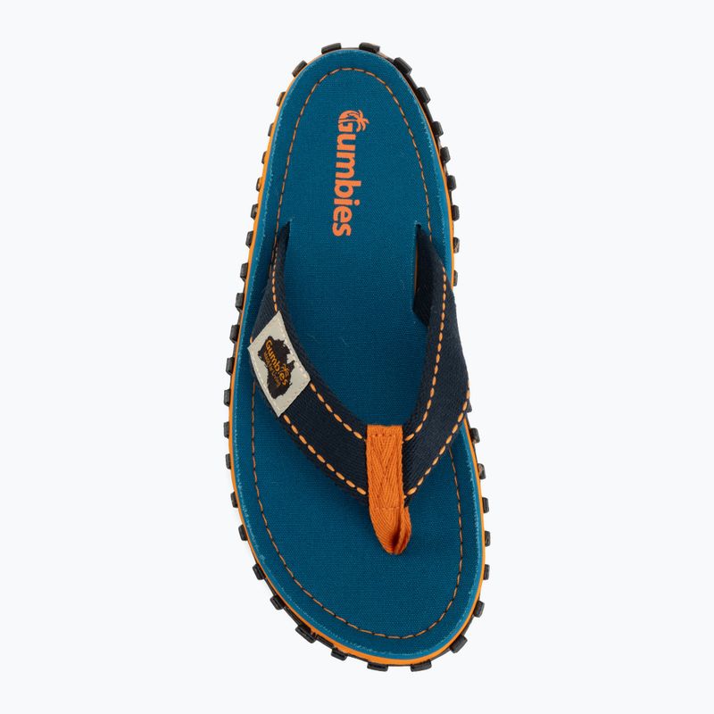 Žabky Gumbies Islander tricolor blue 5