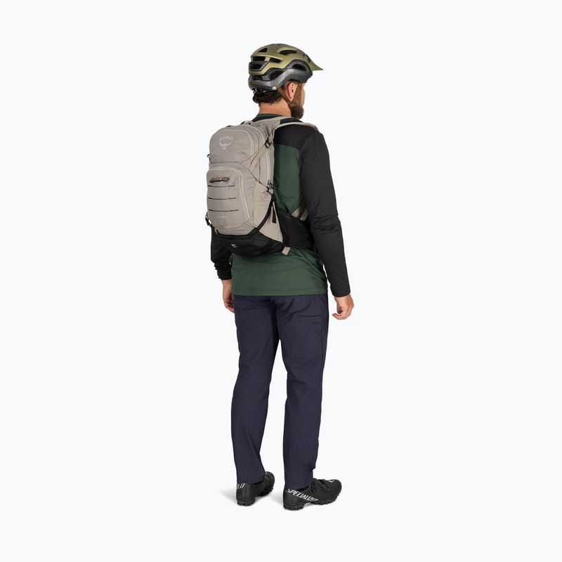 Cyklistický batoh Osprey Raptor 14 + bukłak 2.5 l pediment grey 6