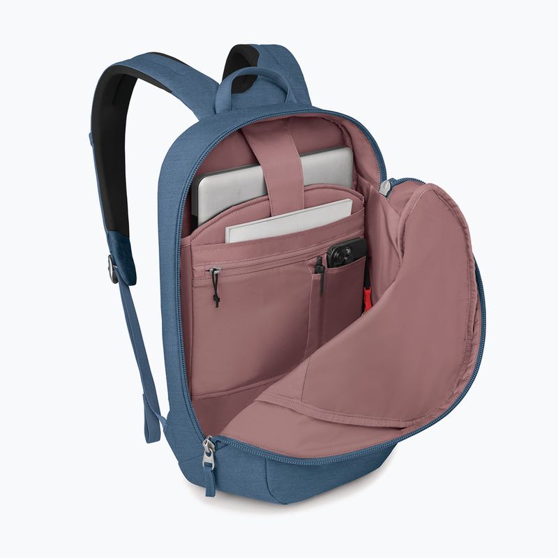 Mestský batoh Osprey Arcane Large Day 20 l nirvana blue heather 4