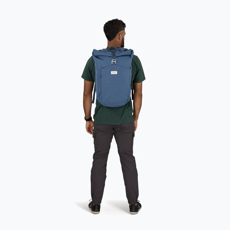 Mestský batoh Osprey Arcane Roll Top 22 l nirvana blue heather 8