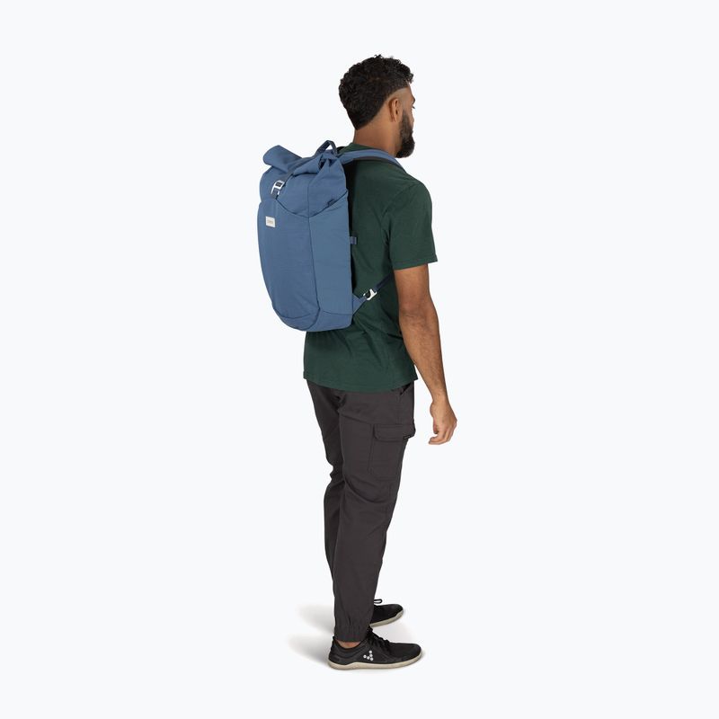 Mestský batoh Osprey Arcane Roll Top 22 l nirvana blue heather 10