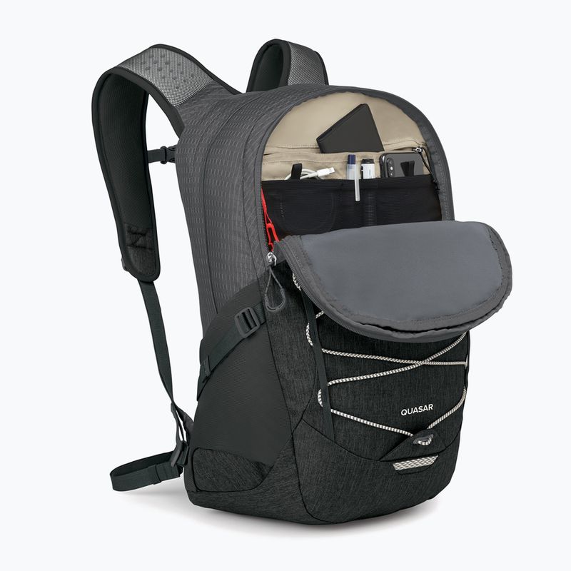 Mestský batoh Osprey Quasar 26 l grey heather 4