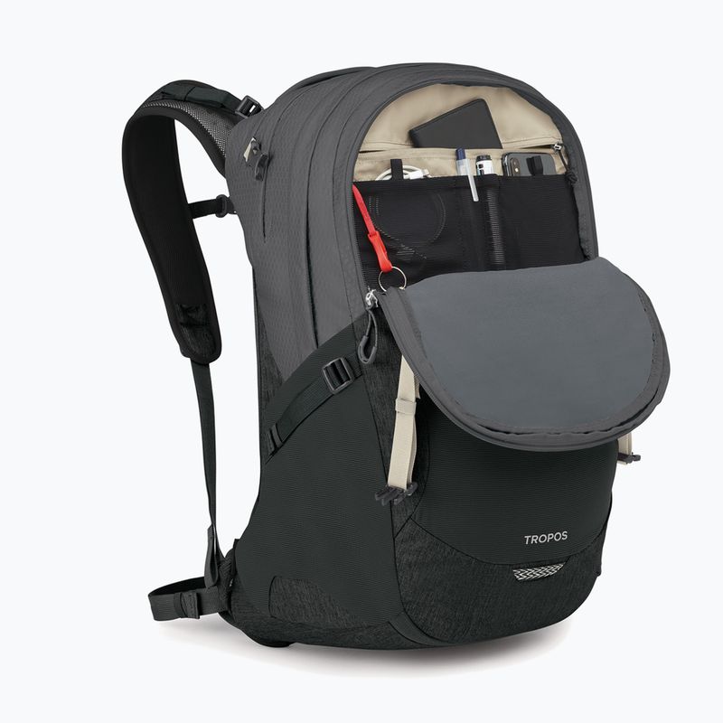Mestský batoh Osprey Tropos 32 l phantom grey heather 4