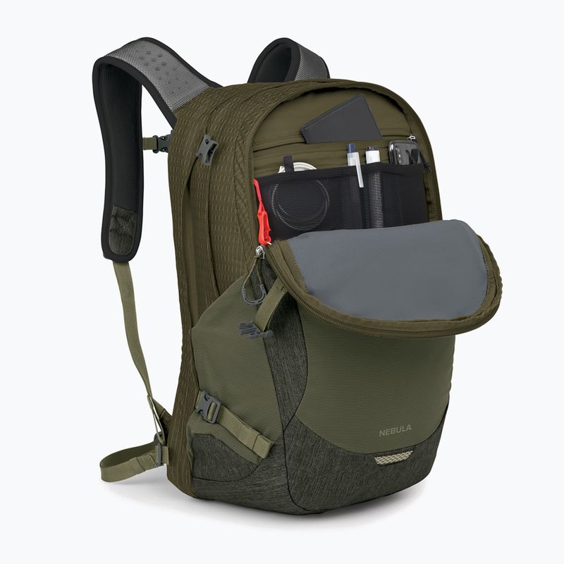 Mestský batoh Osprey Nebula 32 l moss green/earl grey heather 5