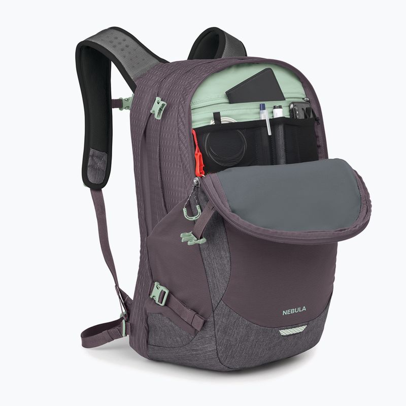 Mestský batoh Osprey Nebula 32 l graphite/purple heather 4