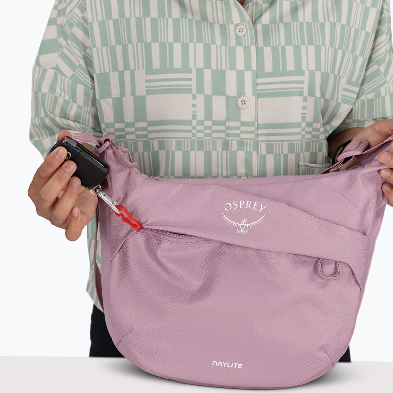 Vrecko Osprey Daylite Crossbody Pouch 6 l iris pink 7