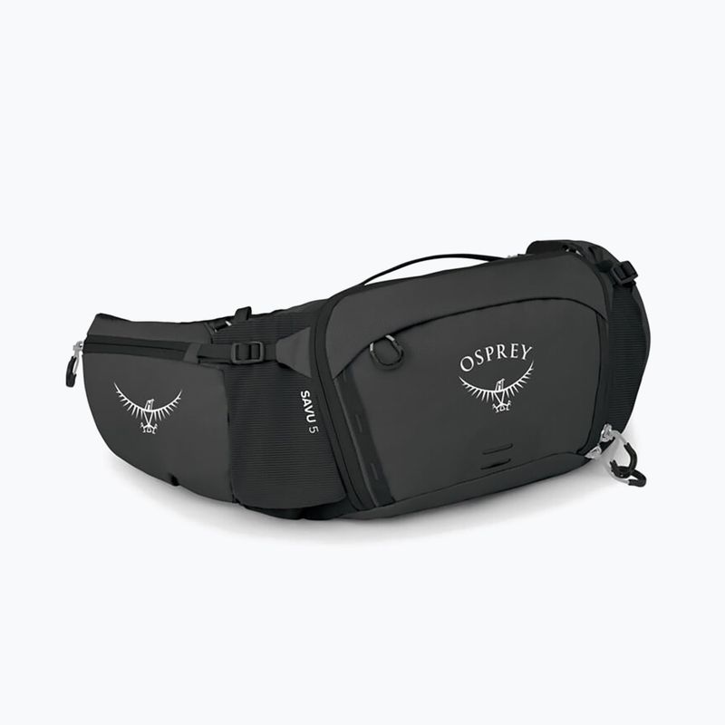 Cyklistická ľadvinka Osprey Savu 5 l raven black 2