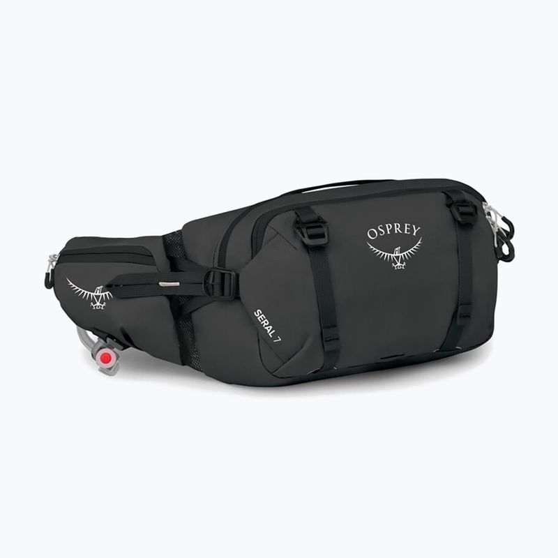 Ľadvinka Osprey Seral 7 l with hydration bladder 1.5 l raven black 2