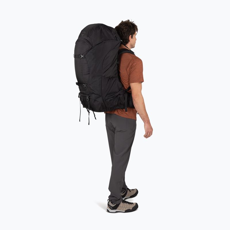 Turistický batoh Osprey Farpoint Trek 70 l black 7