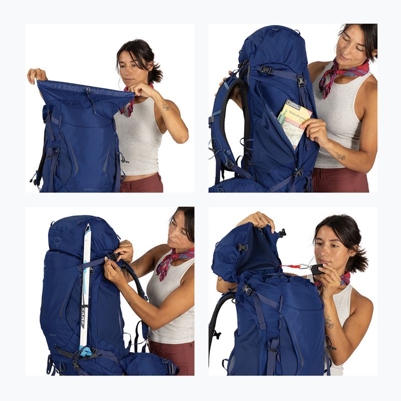 Turistický batoh Osprey Kyte 48 l serenity blue 13