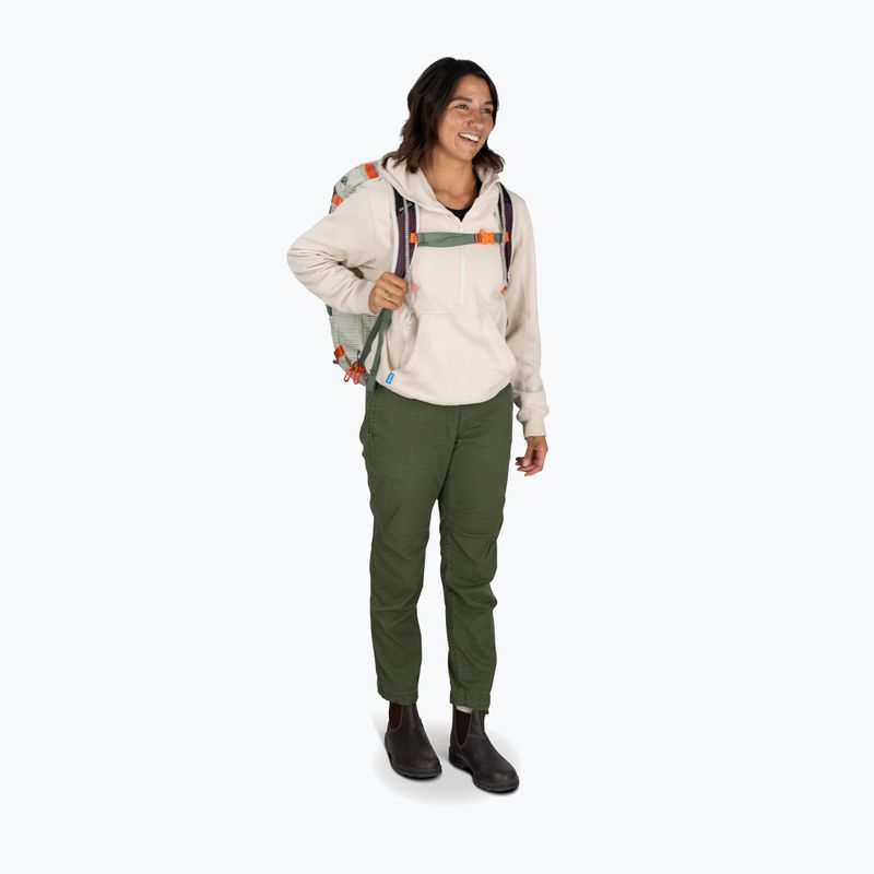 Cestovná taška Osprey Transporter Duffel 40 l mystery white/moody burgundy 6