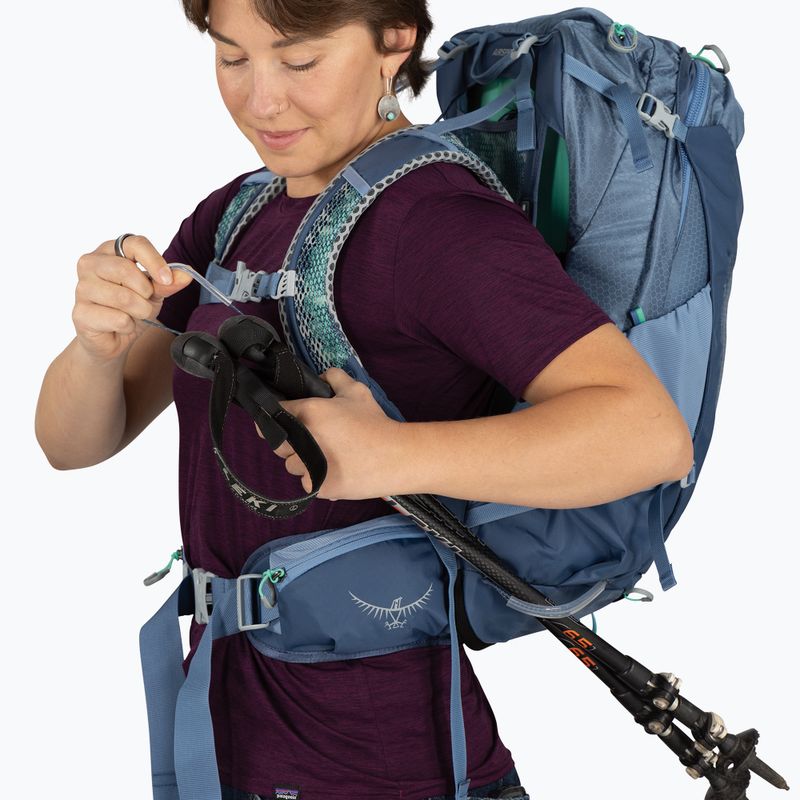 Dámsky turistický batoh Osprey Sirrus 24 l sevres blue 11