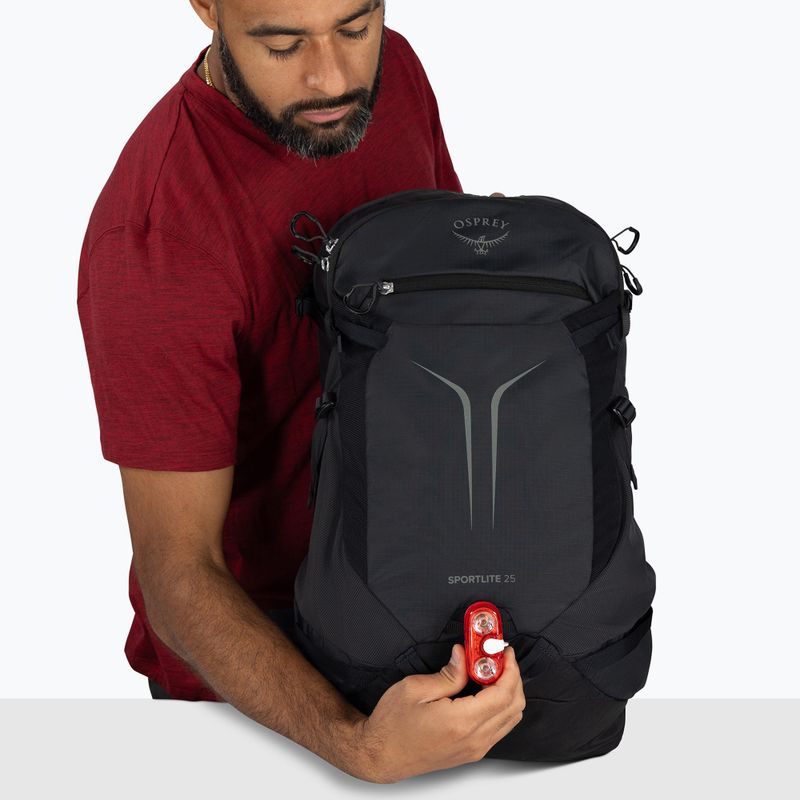 Turistický batoh Osprey Sportlite 25 l raven black 6