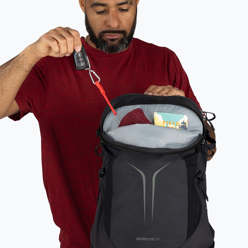 Turistický batoh Osprey Sportlite 25 l raven black 7