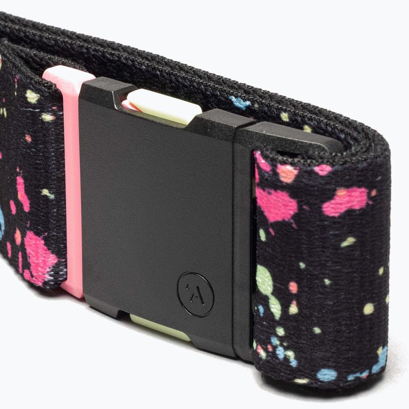 Opasok na nohavice Arcade Splatter black/neon 3