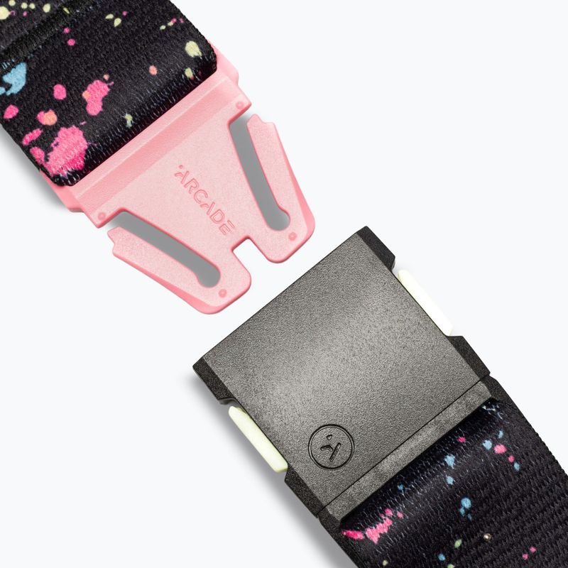 Opasok na nohavice Arcade Splatter black/neon 4