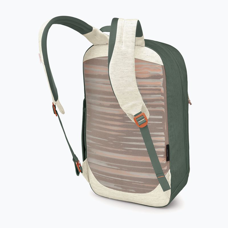 Mestský batoh Osprey Arcane Earth Large Day 22 l moon beige/pine leaf 3