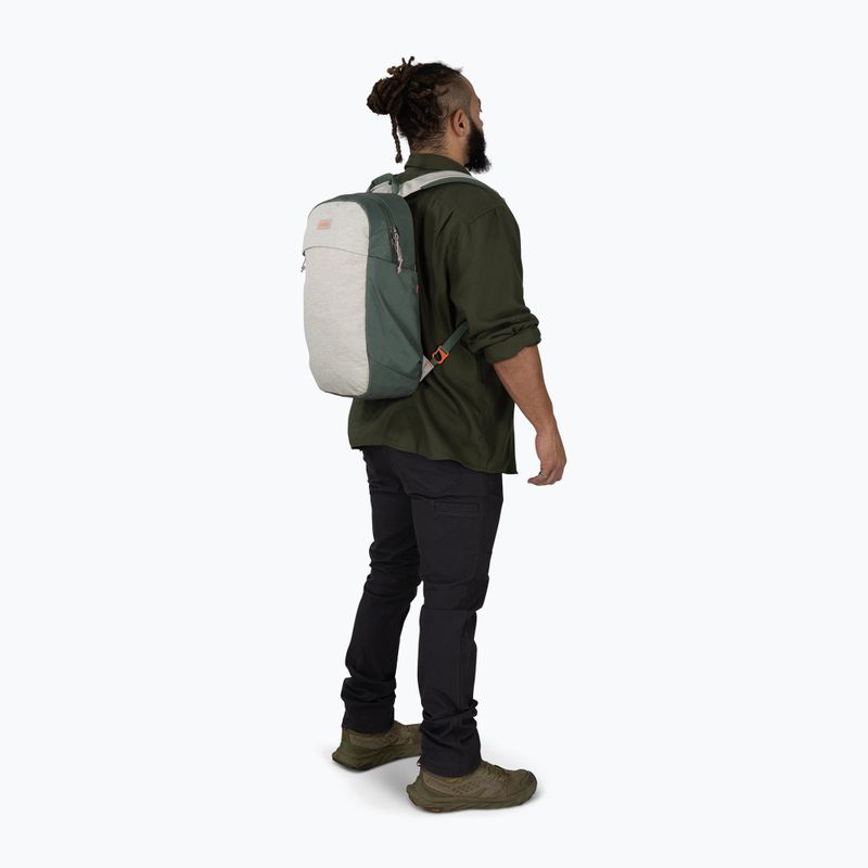 Mestský batoh Osprey Arcane Earth Large Day 22 l moon beige/pine leaf 8
