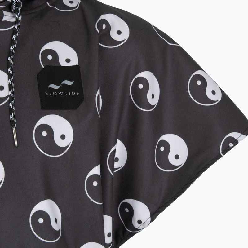 Pončo Slowtide Sun Moon Quick-Dry čierne 3