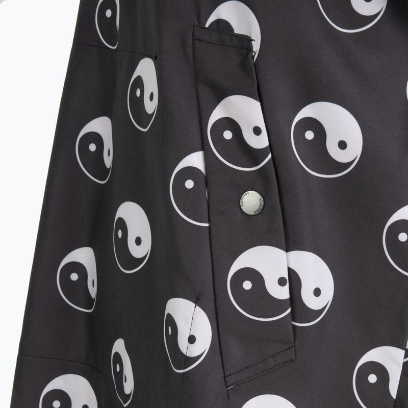 Pončo Slowtide Sun Moon Quick-Dry čierne 5
