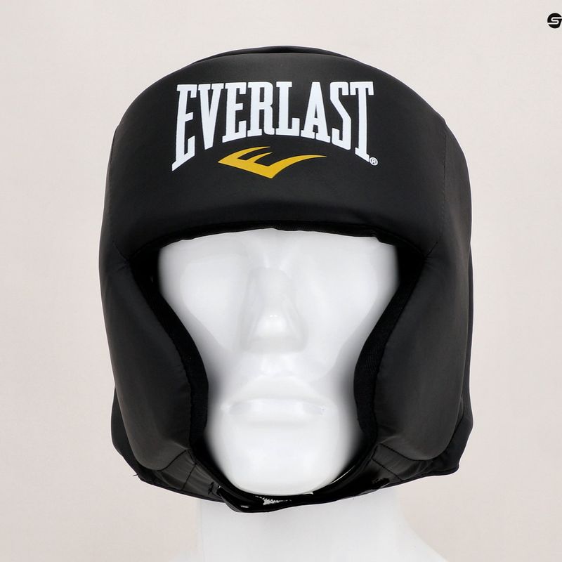 Boxerská prilba Everlast čierna 4022 7