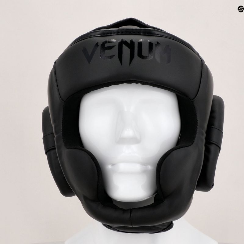 Venum Elite boxerská prilba čierna VENUM-1395 10
