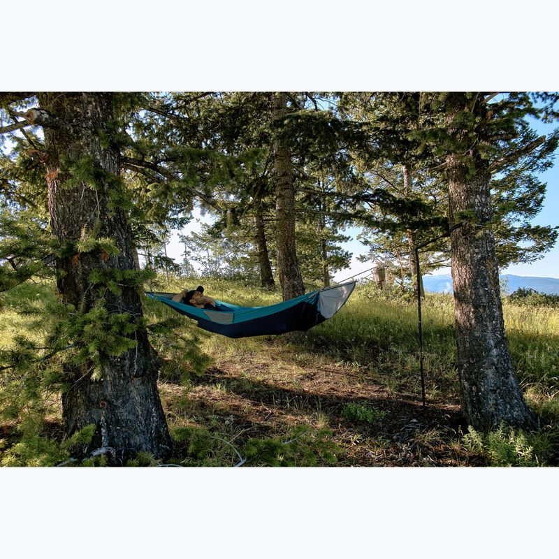 Turistická hamaka ENO SkyLoft seafoam/navy 12