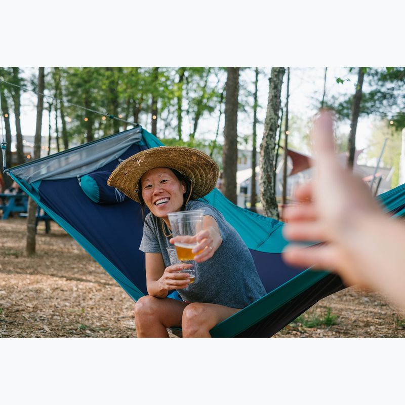 Turistická hamaka ENO SkyLoft seafoam/navy 13