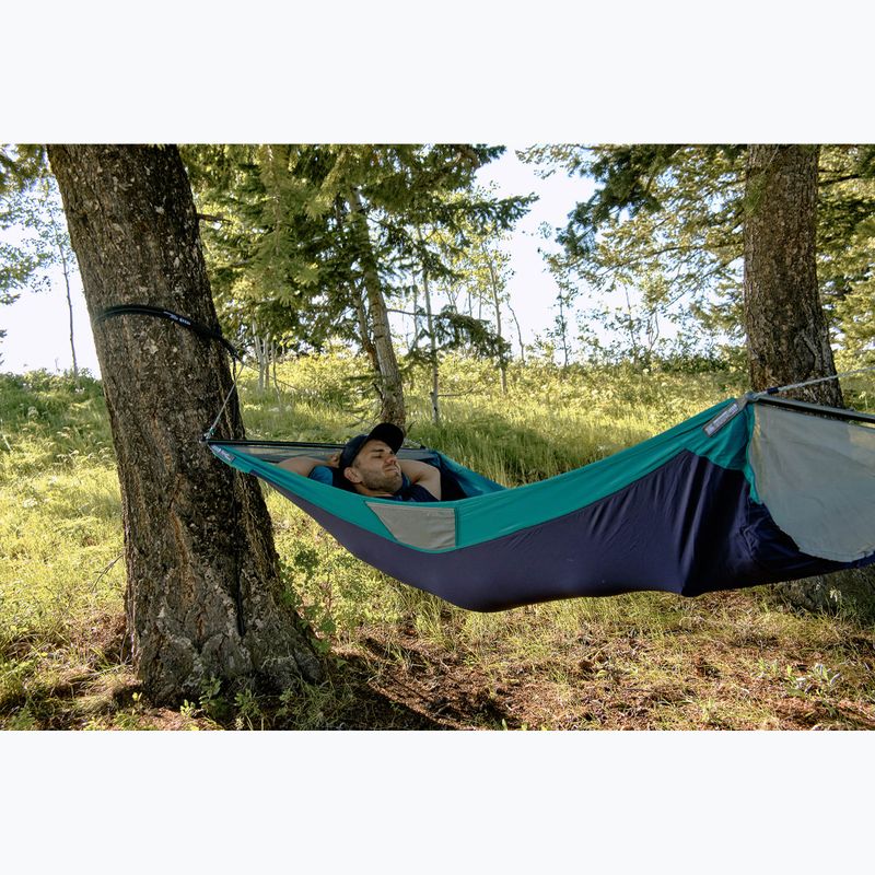 Turistická hamaka ENO SkyLoft seafoam/navy 15