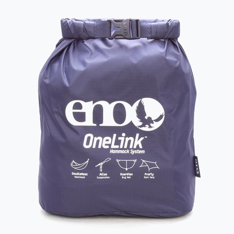 Turistická hojdacia sieť ENO OneLink System navy/olive 6