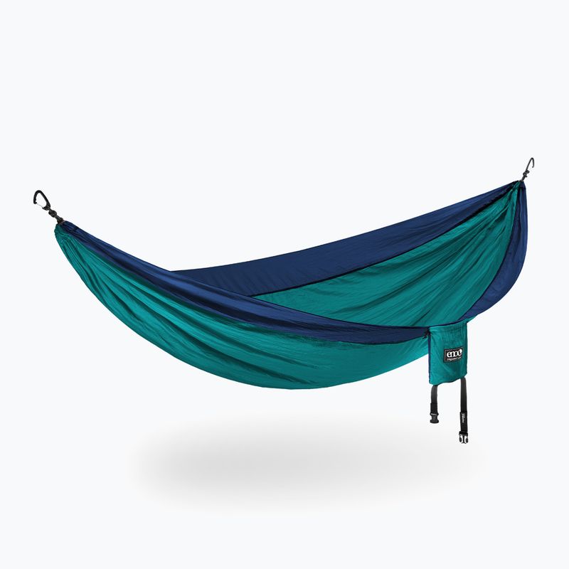 Turistická hamaka ENO SingleNest seafoam / navy