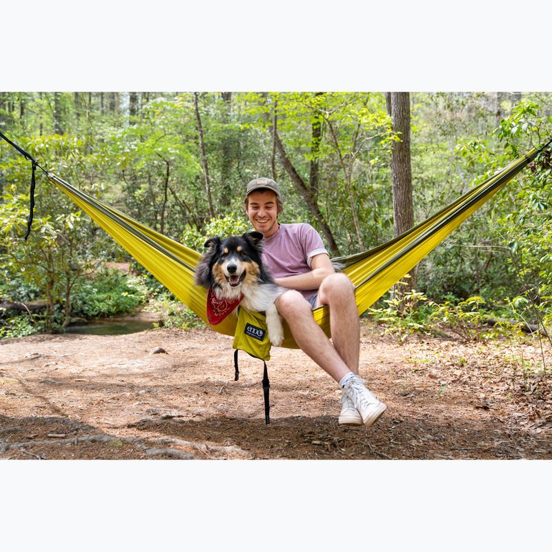 Turistická hojdacia sieť ENO Single Nest melon/olive 6