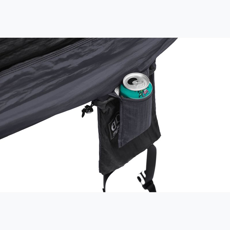 Turistická hamaka ENO SingleNest black / charcoal 2