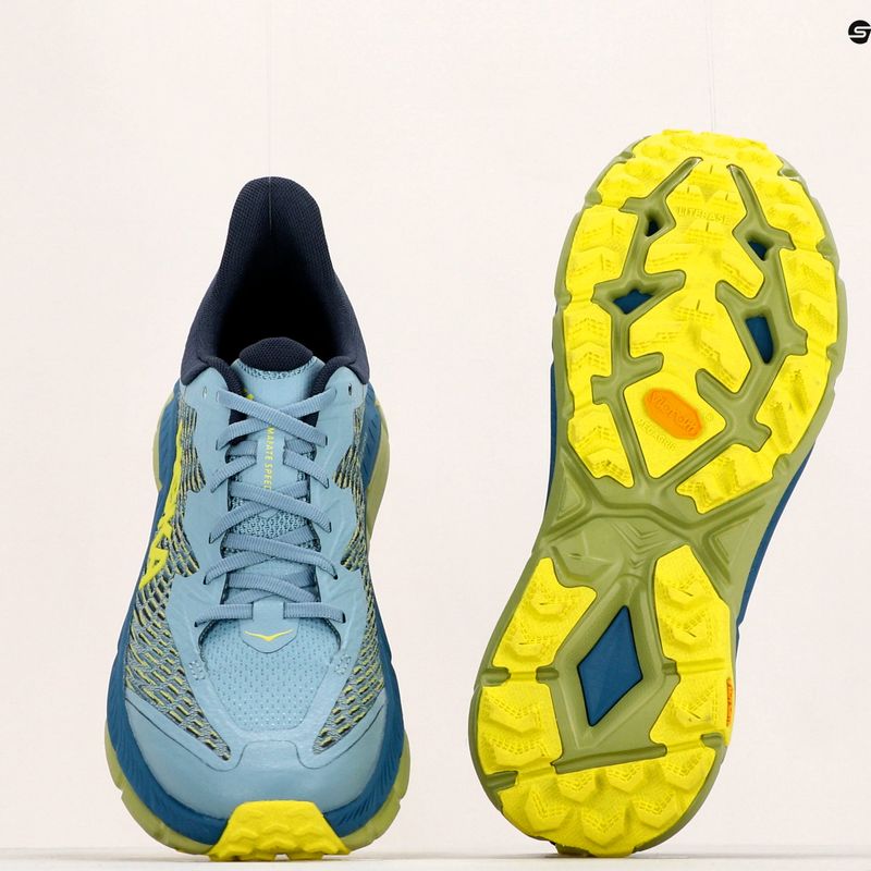 Pánska bežecká obuv HOKA Mafate Speed 4 blue/yellow 1129930-SBDCT 12