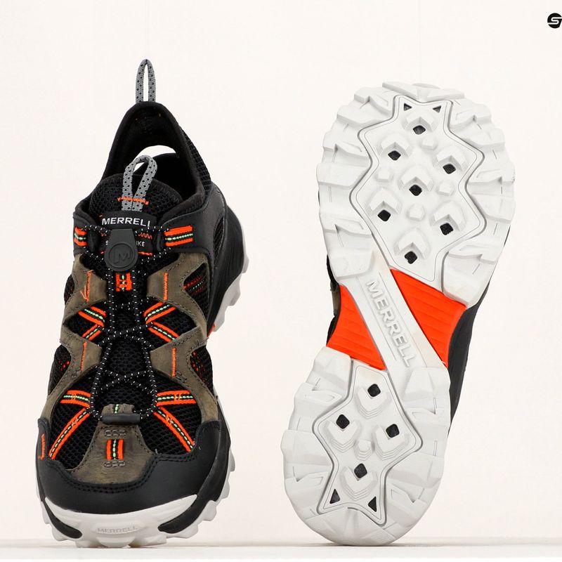 Pánske turistické topánky Merrell Speed Strike LTR Sieve black-green J067643 19