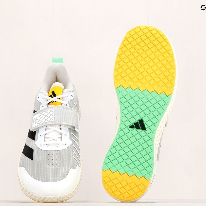 adidas The Total tréningová obuv biela a sivá 22