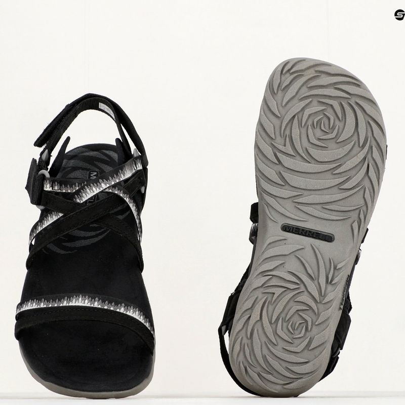 Merrell Terran 3 Cush Lattice dámske turistické sandále čierne J002712 18