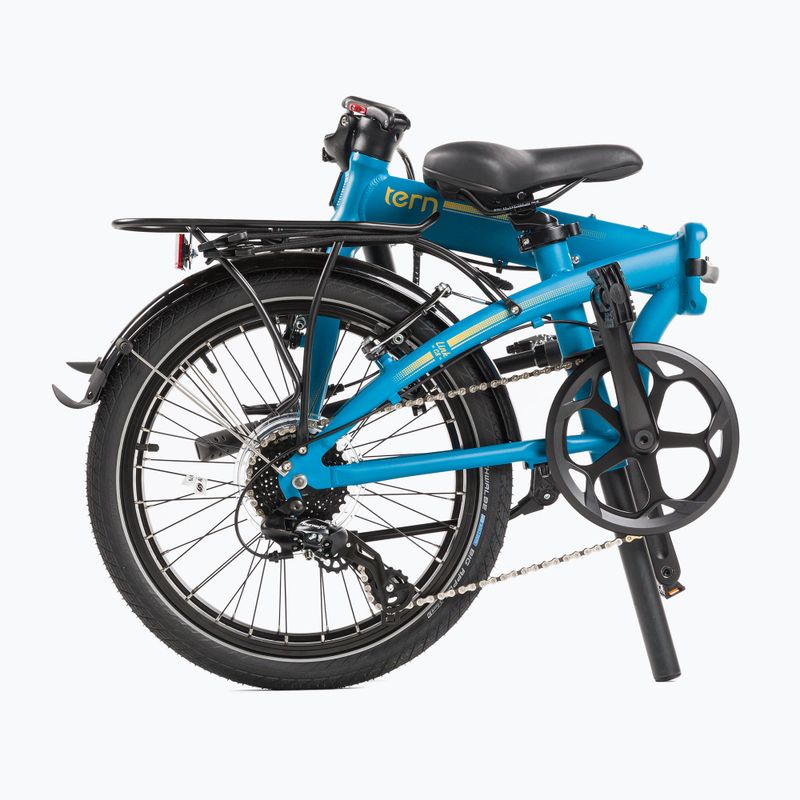 Skladací mestský bicykel Tern modrý LINK C8 6
